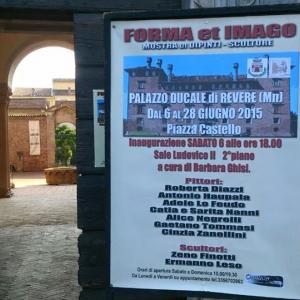 FORMA ET IMAGO al PALAZZO DUCALE DI REVERE (MN) 6-28 GIUGNO 2015