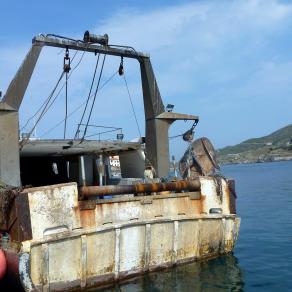 Un bateau de pêche