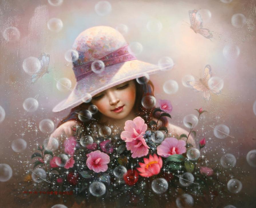 Soap Bubble Girl - Rose Sharon Of Song