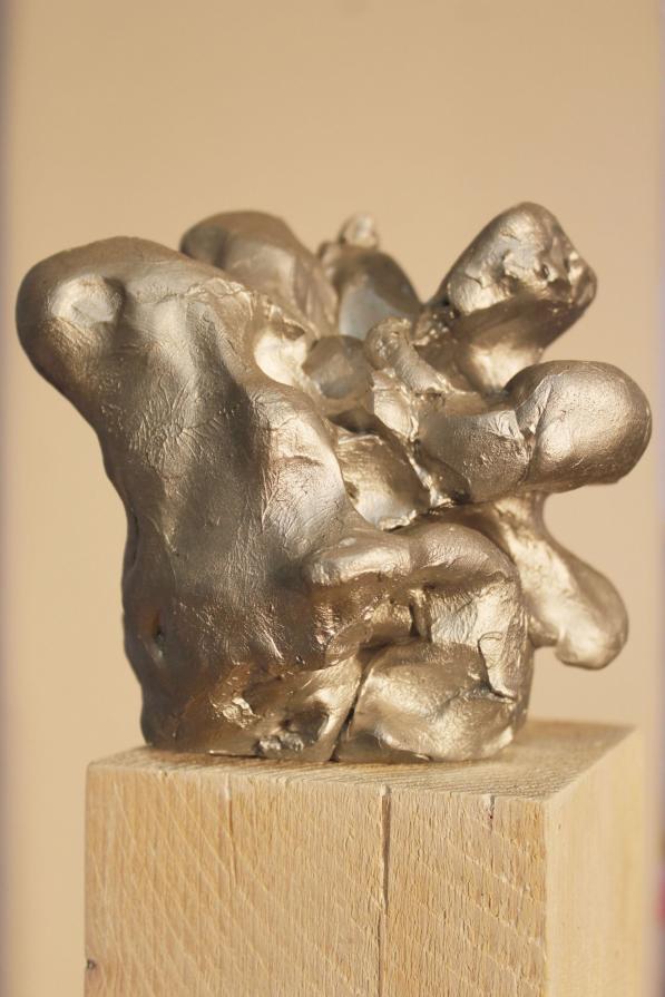 Silberner Kunstgriff