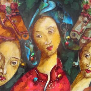 Tre donne intorno al cor mi son venute, e seggonsi di fore; ché dentro siede Amore