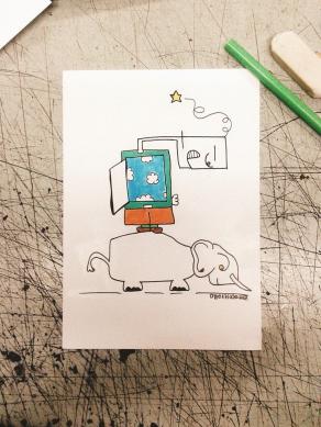 " Mi sento più leggera di un elefante ma ho sulla testa il peso di una stella " M.C.