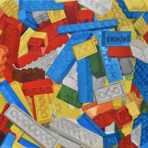 Lego Whirpool, 2015, Oil on Canvas, 120 x 160 cm