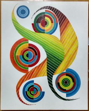 COMPOSITION NR 039 MASTËR– "Square & Circle 025" – By EURICO HAAN – 2016 COMPOSITION NR 039 MASTËR– "Square & Circle 025" – By EURICO HAAN – 2016