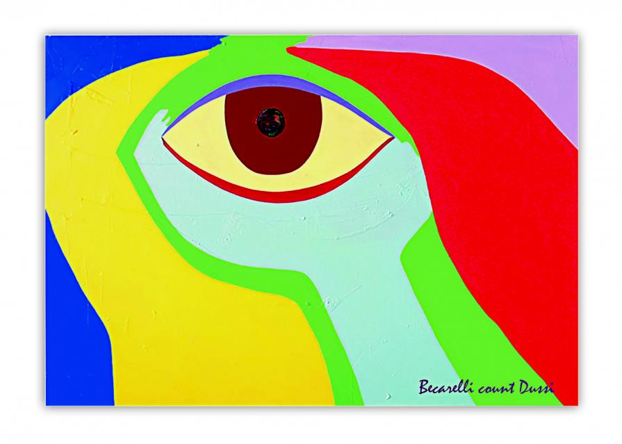 Becarelli's art project " WAR and PEACE "