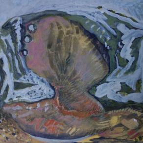 Woman with behind thoughts - 