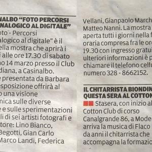 FOTO PERCORSI dall'analogico al digitale.