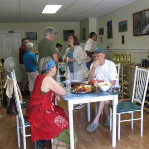 Dipinti di Carla Strozzieri sono in mostra a "Dai Vigneti," Quadri di Carla Strozzieri