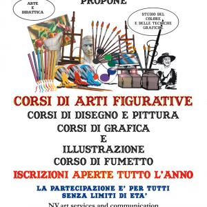 CORSI DI DISEGNO, PITTURA, GRAFICA 2D, ILLUSTRAZIONE E FUMETTO