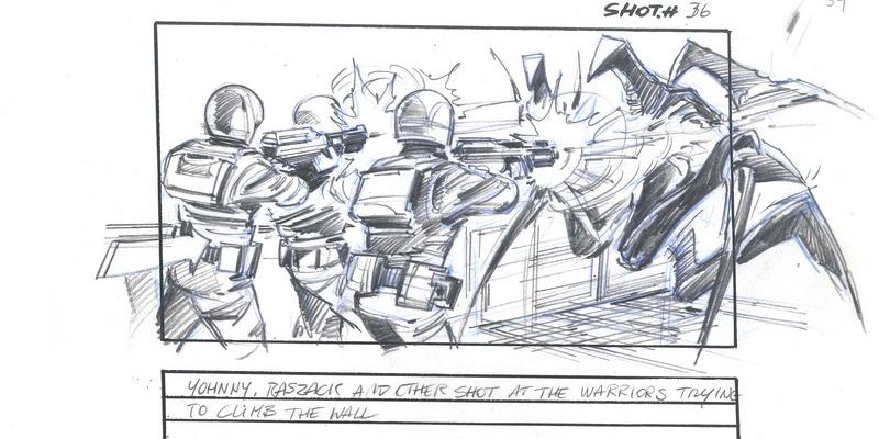 Una matita italiana a Hollywood. Giacomo Ghiazza Storyboard Artist