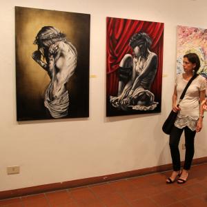 DOPPIO VERNISSAGE A CORTE ISOLANI (BOLOGNA)