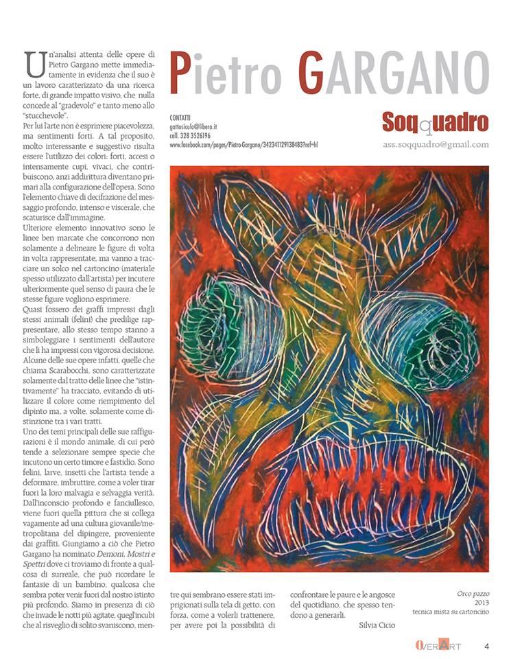 Articolo su Pietro Gargano