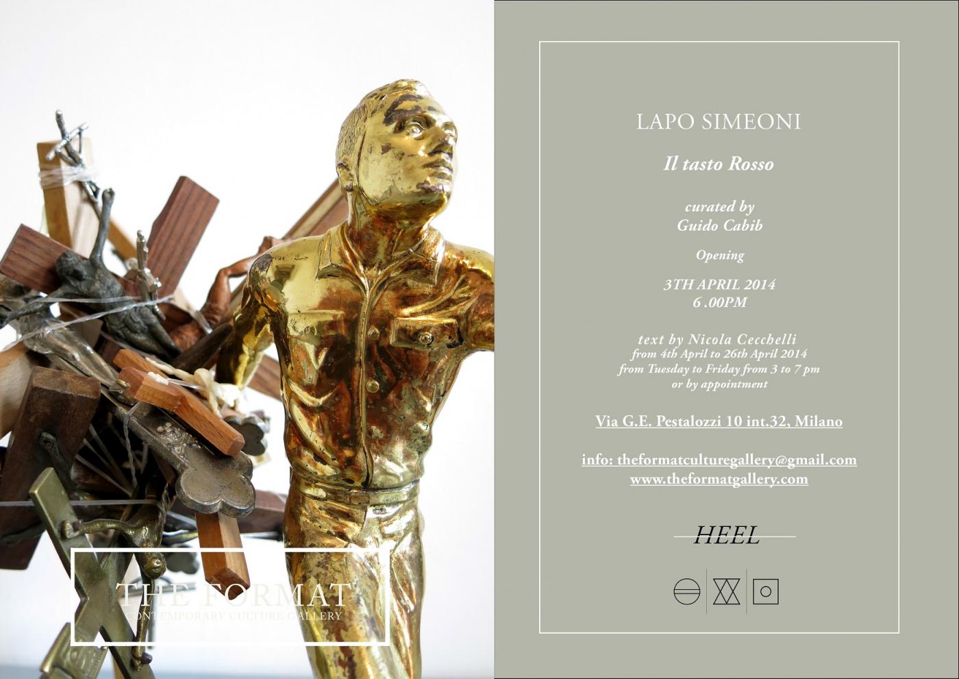 Il tasto ROSSO - Personale di Lapo Simeoni