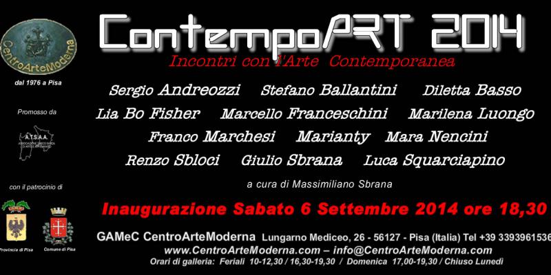 ContempoART 2014 Incontri con l'arte contemporanea / XX Edizione