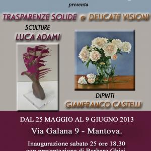 Galleria ArteArte di Mantova dal 25 maggio al 9 giugno.