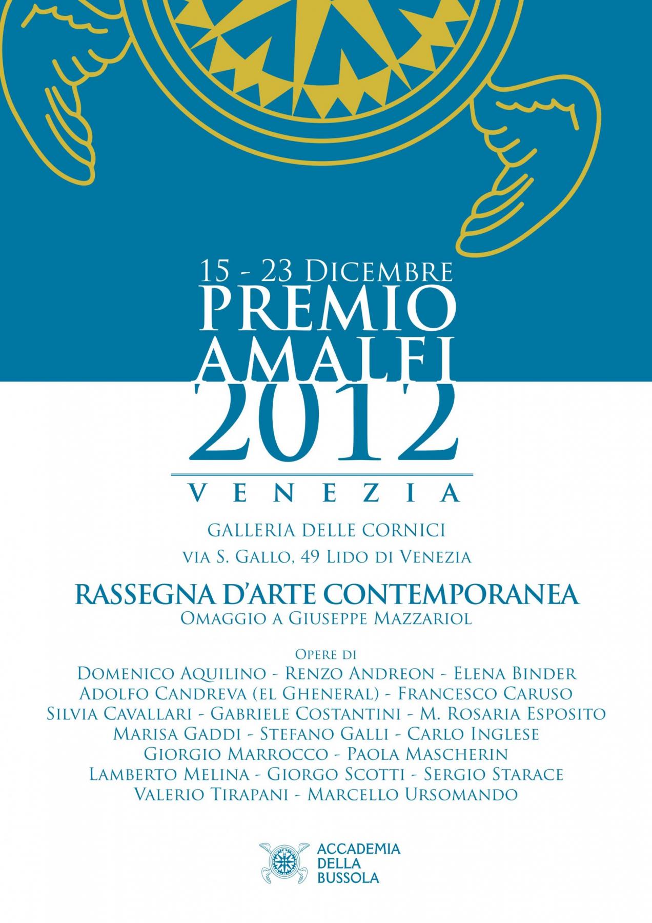 Premio Amalfi 2012 Premio Amalfi 2012