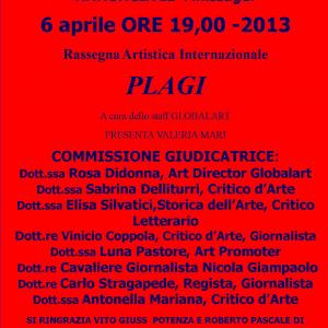 Finissage :"Rassegna Artistica Internazionale PLAGI"