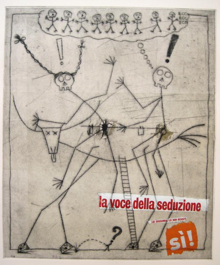 La voce della seduzione, lui sussurra, lei non resiste, sì!