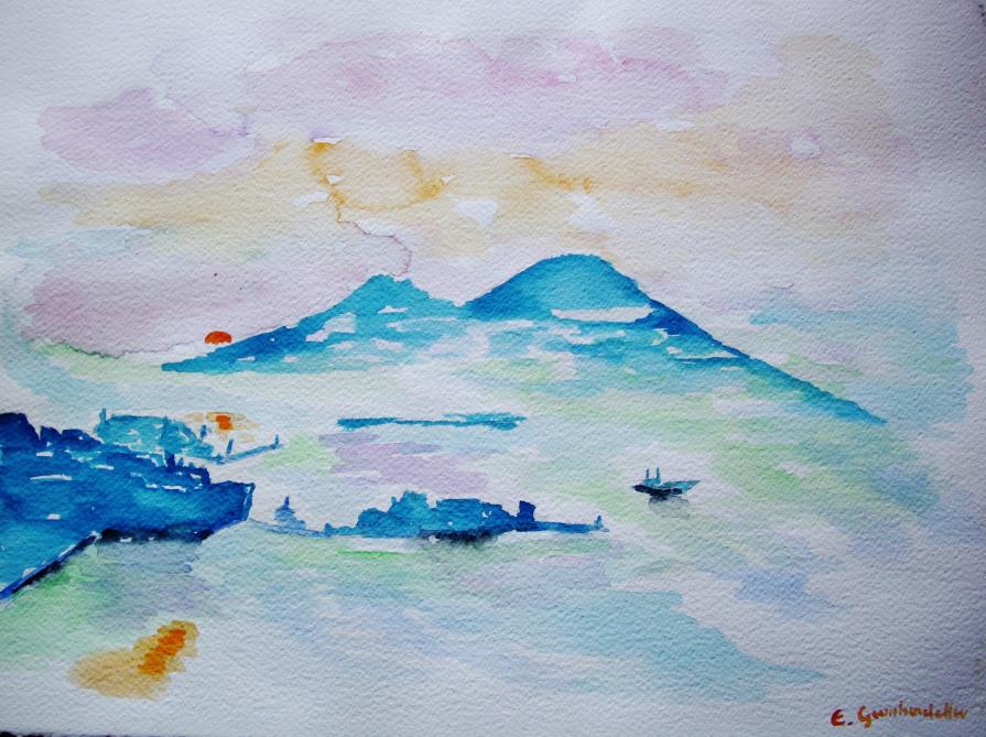 l'alba di Napoli, agosto