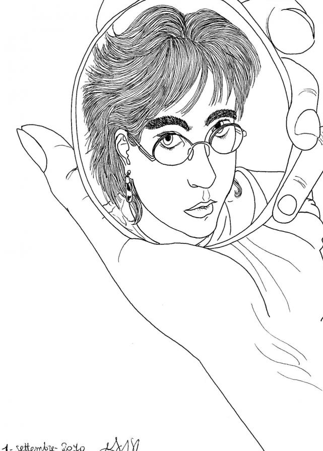 Autoritratto allo specchio