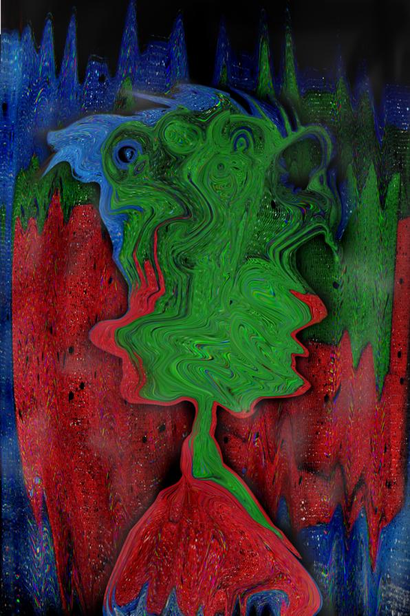 alla fine si forma un ritratto.