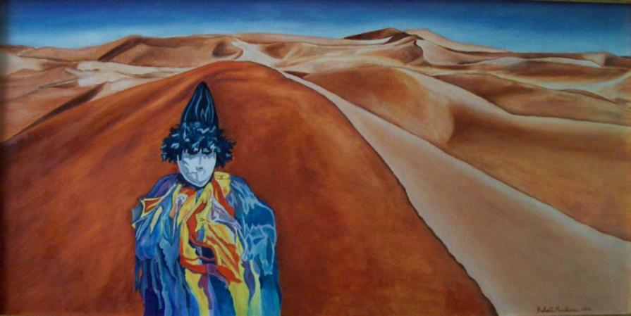"Maschera nel deserto"