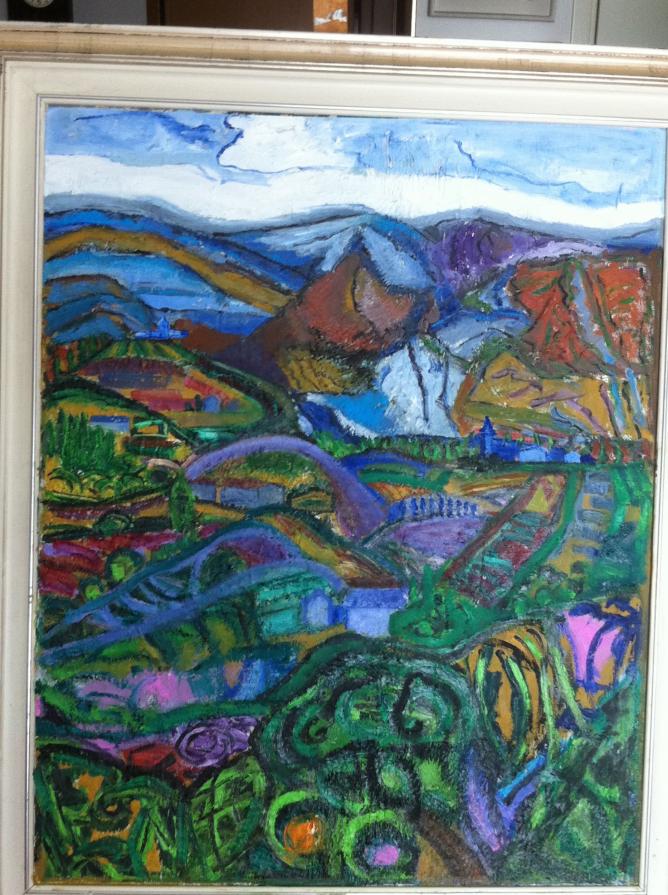 paesaggio asolano d'estate