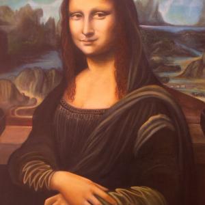 monna lisa (studiando i grandi maestri)