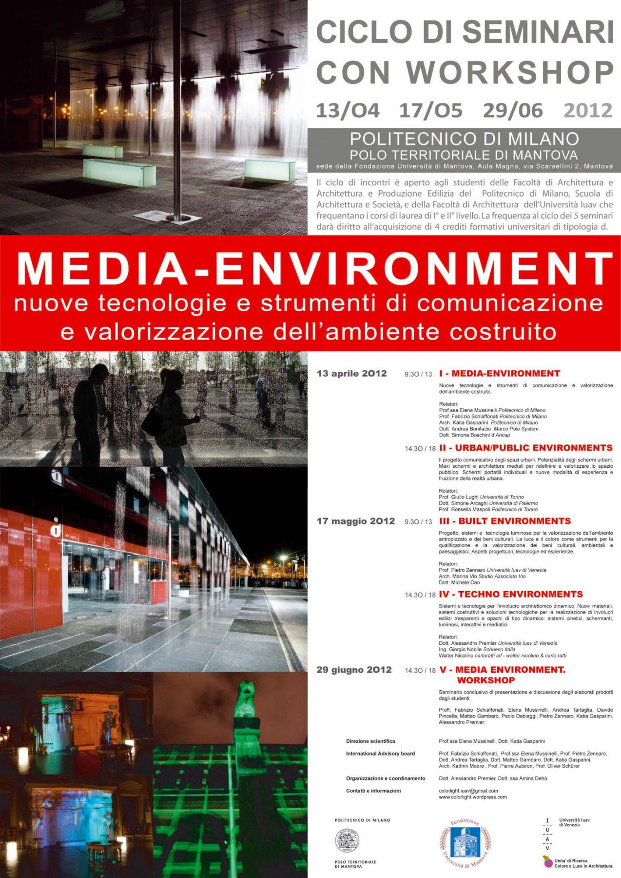 COLOR & LIGHT TECHNOLOGIES FOR NEW MEDIA ENVIRONMENT