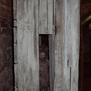 Il Maestro di scultura Denis Raccanelli alla ArteArte di Mantova.