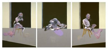 Francis Bacon, Triptych May-June 1973, a tragic story