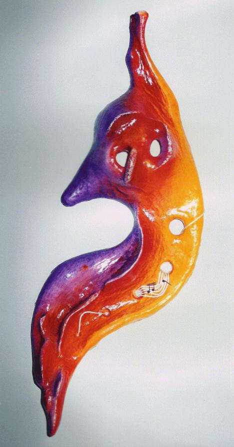 La misteriosa faccia della luna (cartapesta)