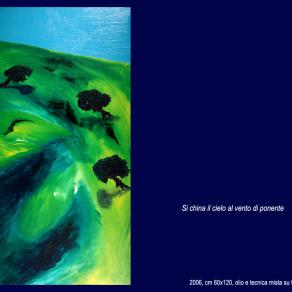 si china il cielo al vento di ponente