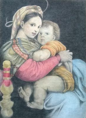Copia di Madonna della seggiola