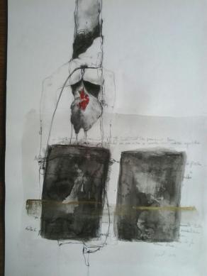 La sposa fedele - Tecnica mista su carta 2012 