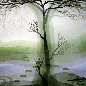 Esencia acuarela contemporánea 