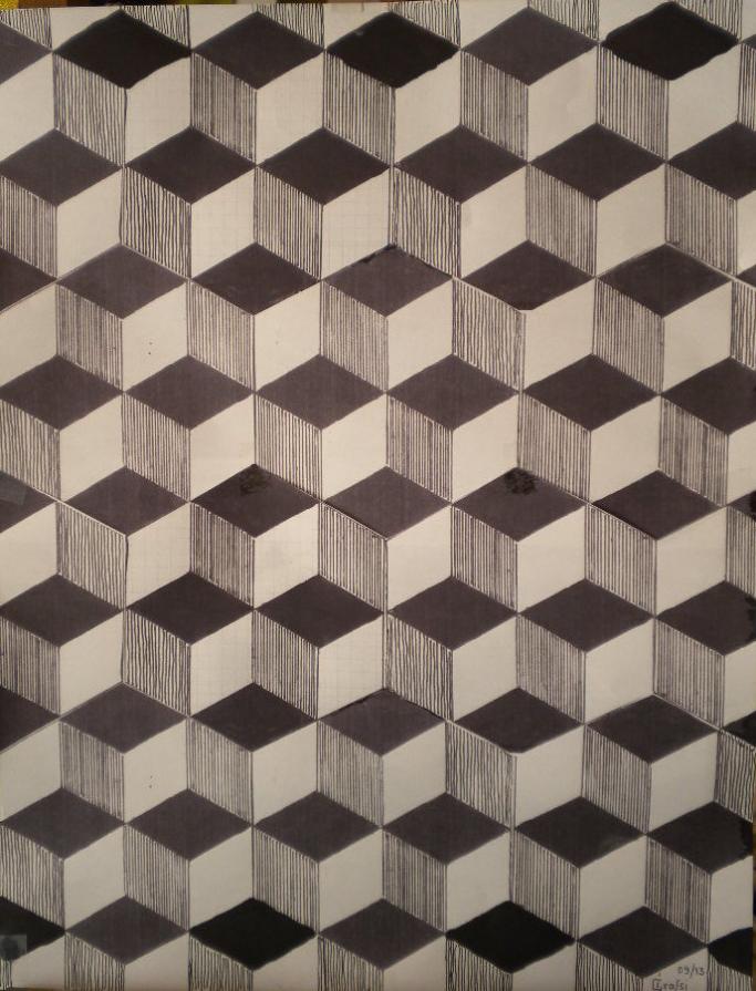 LG 0240 - Pavimentazione a losanghe