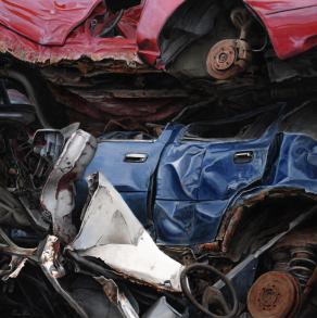 Demise of a blue Ford