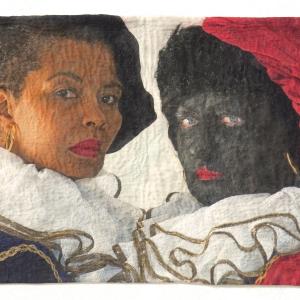 Zwarte Piet felt portrait //4