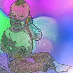 ...avevo un libro per colorare che...!!!