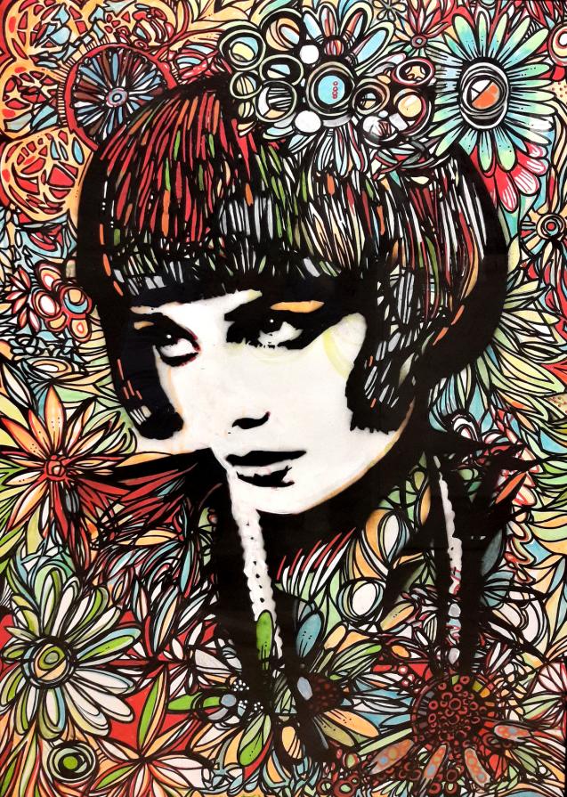 Louise Brooks - flower