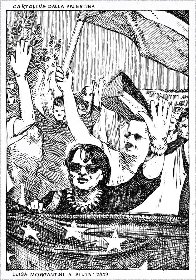Cartolina dalla PALESTINA - LUISA MORGANTINI 
