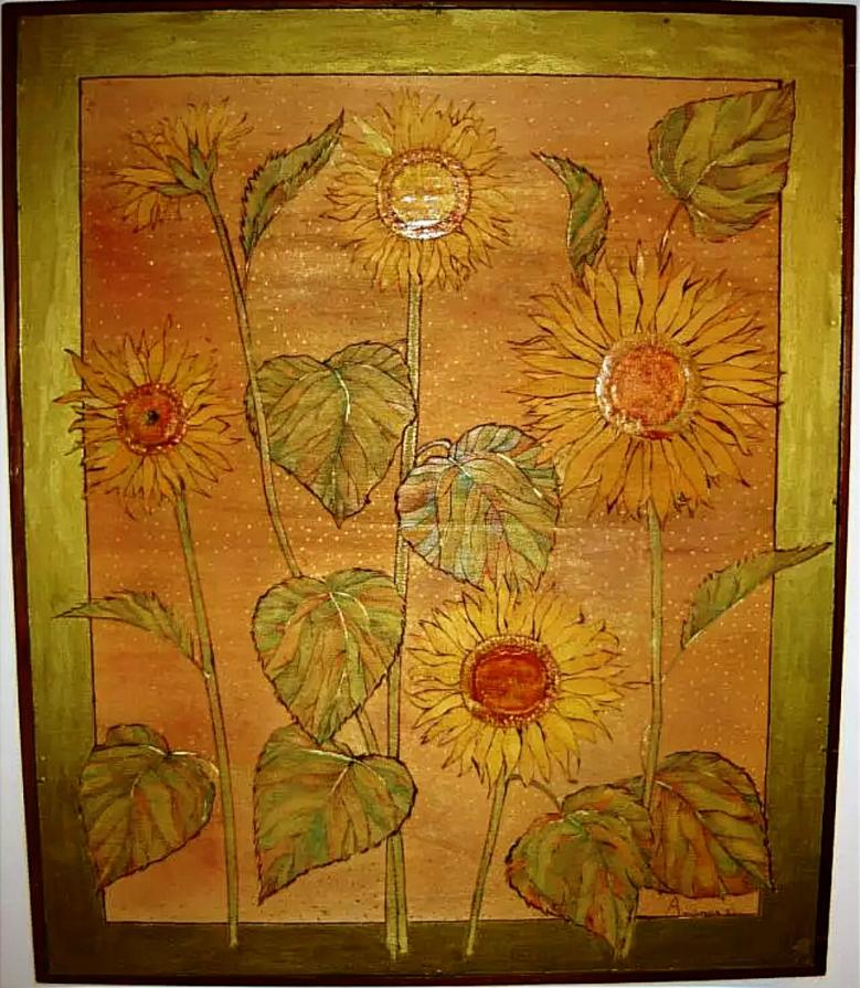 Dal ciclo dei fiori - Girasoli - Dal ciclo dei fiori - Girasoli -