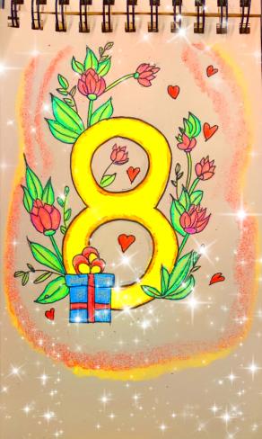 Le donne sostengono la metà del cielo Auguri a tutte le donne ????????????