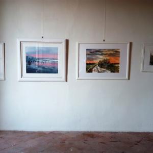 EFFETTO ACQUA, ACQUERELLI E SCULTURE A PALAZZO DUCALE