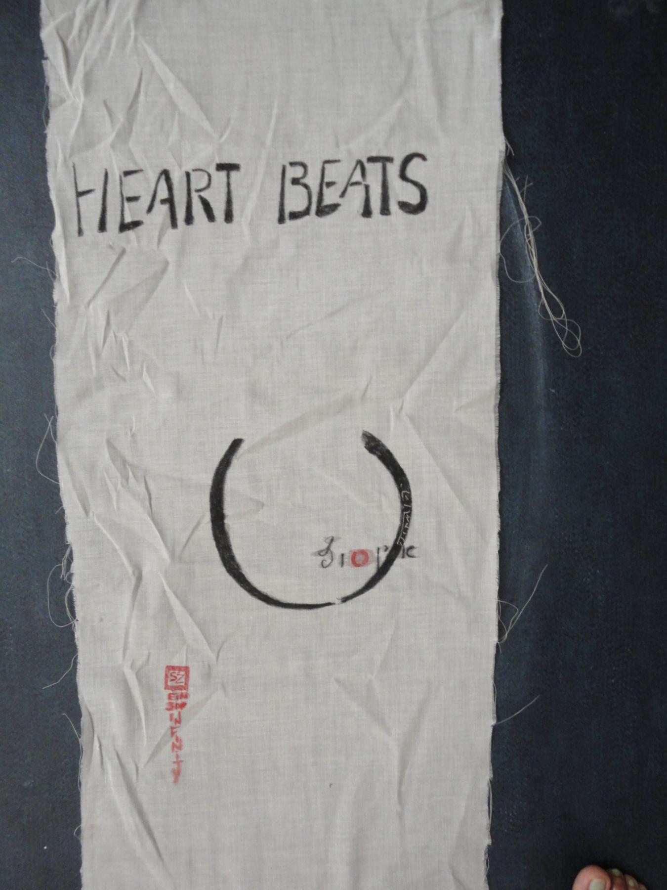 Heart Beats - Sandra Zémor. Inks Drawings , objects & book.    