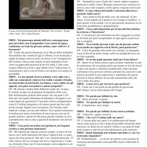 EIKON artmagazine: Gaia Ferrario a cura di MariaRita Montagnani