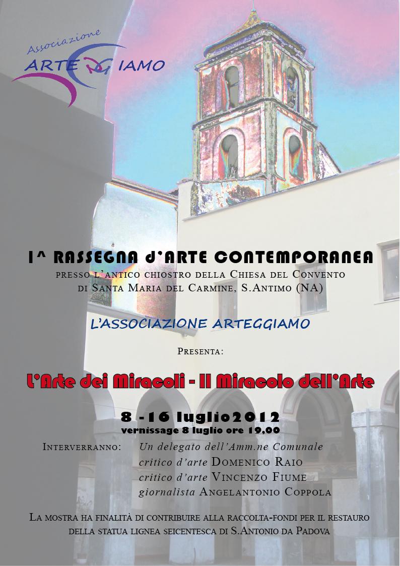 "L'arte dei miracoli - il miracolo dell'arte"