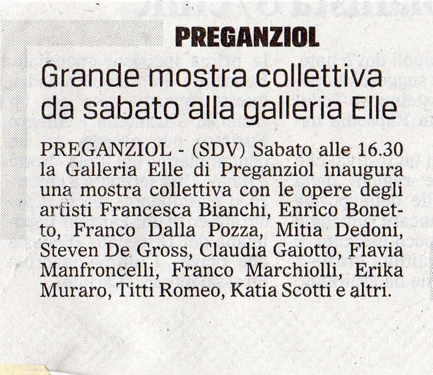 Articoli usciti sulla mostra Soqquadro Factory