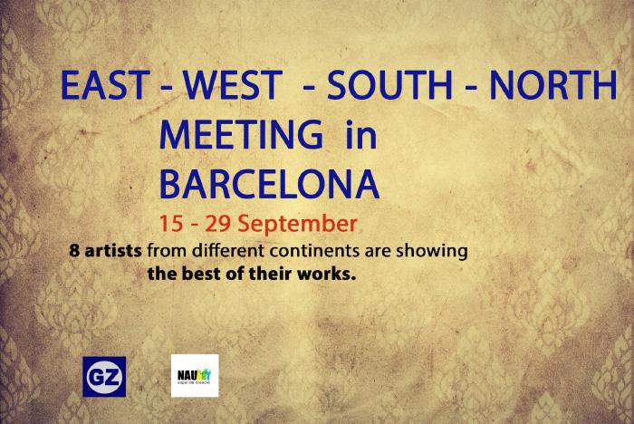 "East  West  South North" in Barcelona